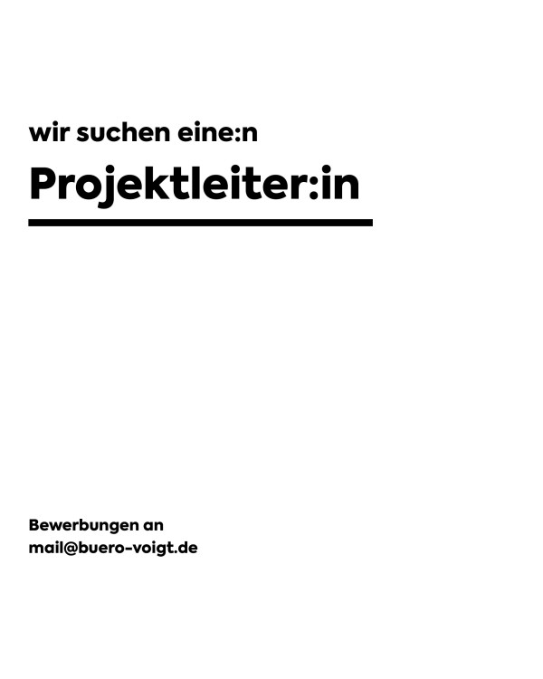 Blechbüchse | Büro Voigt